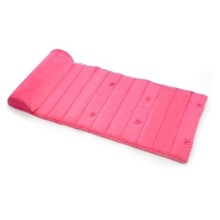 PROCOMFORT Memory Foam Nap Mat with Removable Pillow; Pink PR368329